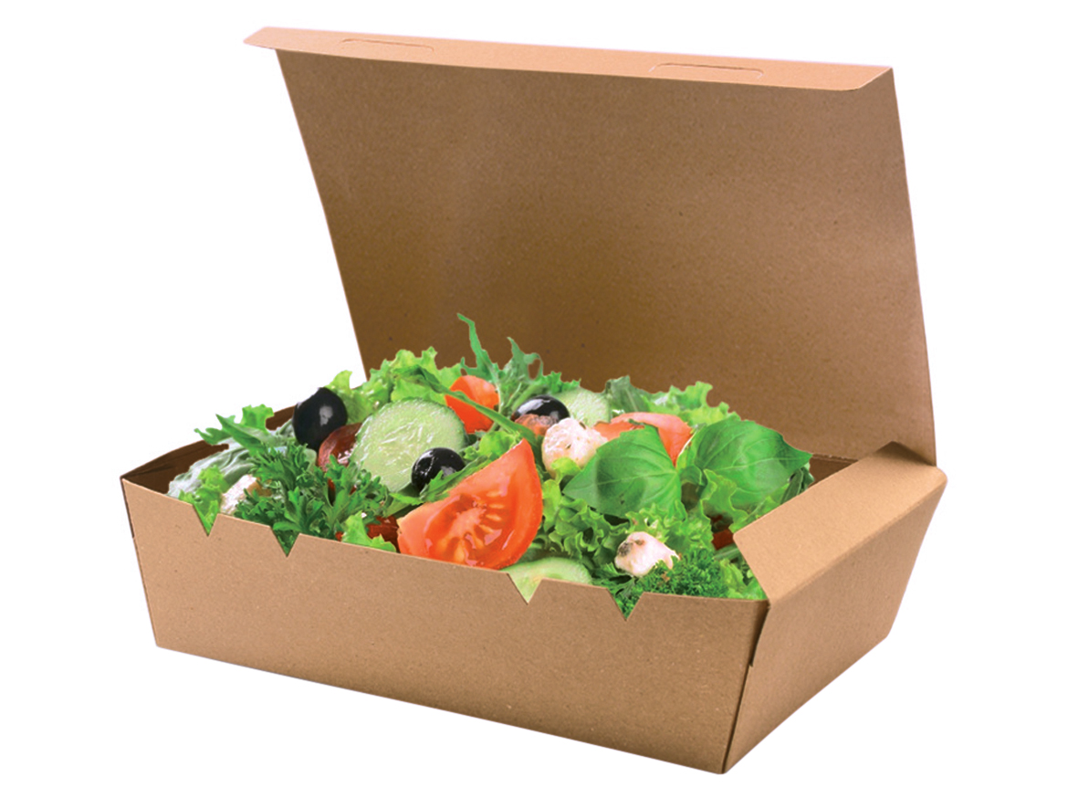 Snackbox Pappe XL 180x120x47mm - 400 Stück