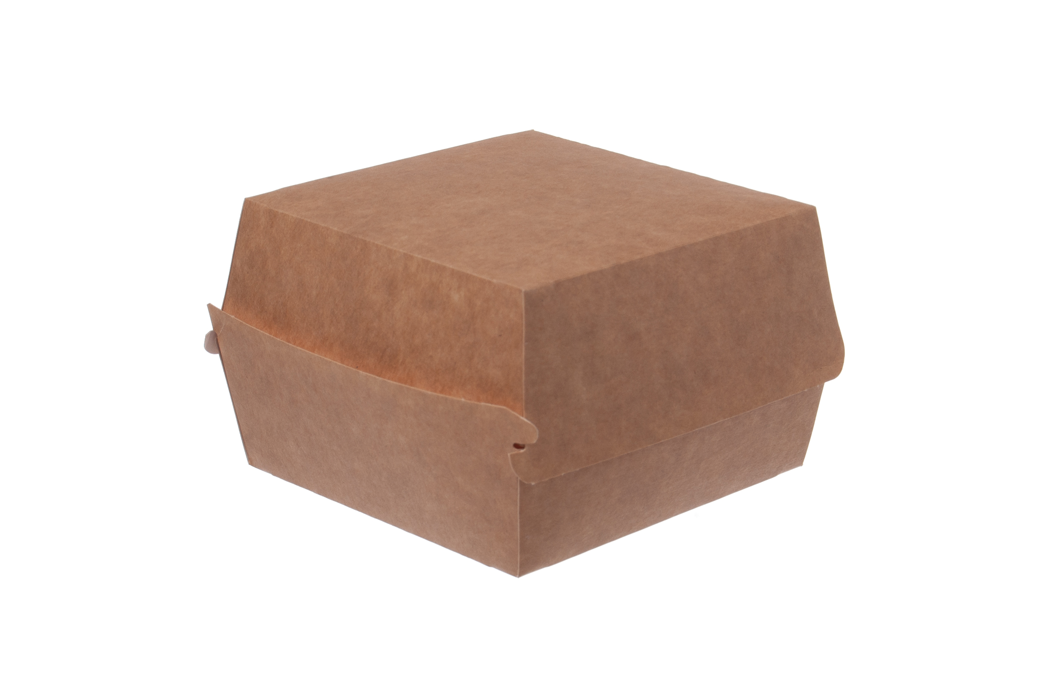 Burgerbox Hamburger Box NATURE 115x105x80mm - 300 Stück