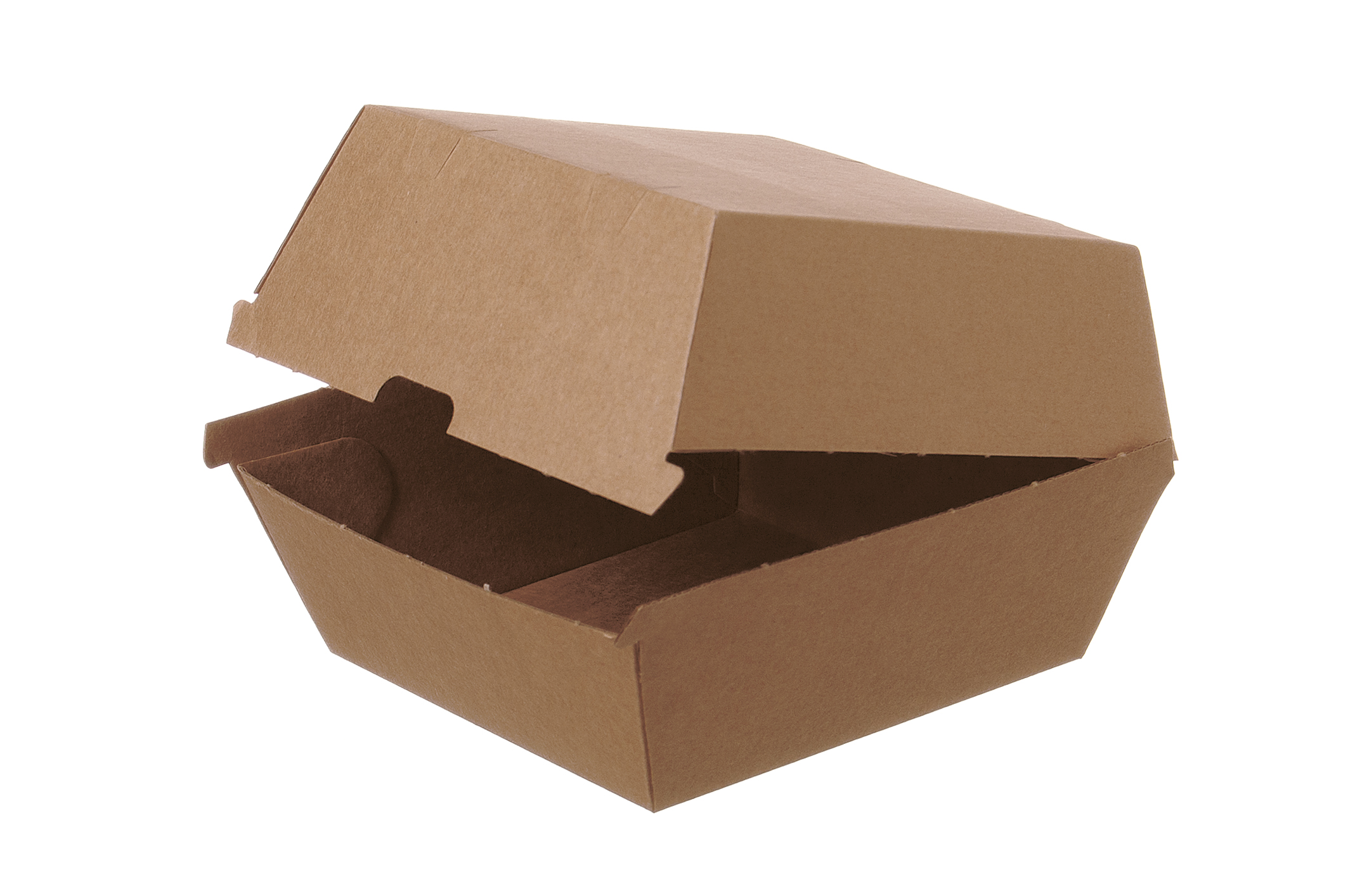 Burgerbox Hamburgerbox Pappe 115x115x90mm - 200 Stück